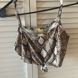 Animal Print Top